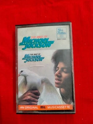 Michael Jackson MJ The Best Of RARE orig Cassette tape INDIA indian - Image 1 of 4