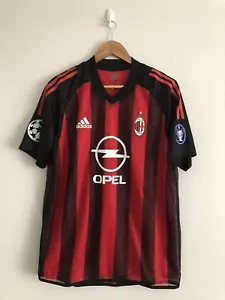 AC Milan Jersey 2002-03 Home Player Issue Men’s Shirt No.5 Redondo M - Picture 1 of 13
