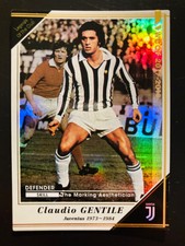 2017-18 Panini WCCF Club Legends EXTRA Claudio Gentile Juventus refractor card