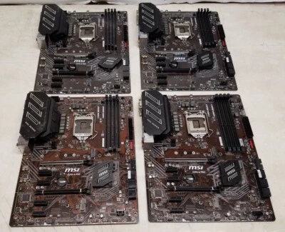 4x Lote Placa Madre MSI Z390-A PRO LGA 1151 DDR4 Intel Z390 SATAIII 1 ATX ¡PIEZAS! Foto 1 de 4
