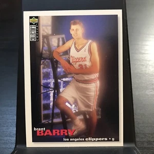 1995-96 Upper Deck Collector's Choice Brent Barry #299 Rookie RC Clippers - Picture 1 of 2