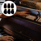 6 Pcs Plush Piano Booties Musical Accessories Foot Pad Protectors