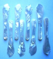 Set of 8 Vintage Mother of Pearl Butter Knives/Spreaders