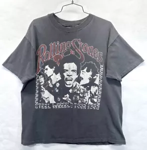 Rolling Stones Steel Wheels Faded Vintage Tour T-Shirt Hanes XL Band Rock - Bild 1 von 11
