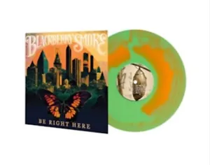 Hand Numbered Blackberry Smoke Be Right Here Green Emerald Swallowtail Vinyl New - Picture 1 of 5