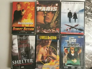 DIRECT ACTION + PARIS + X FILES + SHELTER + LIVELLO ZERO + LUCE NELLE - 6 DVD - Bild 1 von 7