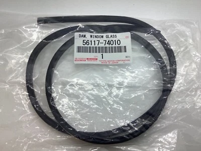 Toyota IQ Lexus Bottom Front Window Glass Dam Adhesive Seal 5611774010 Genuine - Image 1 of 4