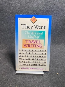 They Went : The Art and Craft of Travel Writing by William Zinsser (1991 - Imagen 1 de 1