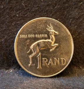 1977 South Africa rand, Springbok type, high grade, KM-88a - Picture 1 of 6