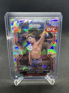 Adrian Yanez 2022 Panini Prizm UFC Cracked Ice Prizm Rookie Card #107 - Picture 1 of 2