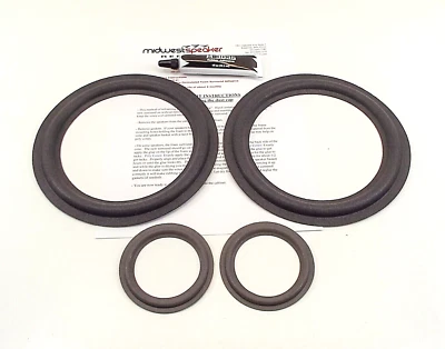 Infinity RS4000 RS4000A Woofer y Altavoz de Rango Medio Kit de Espuma - ¡ENVÍO GRATUITO! Foto 1 de 2