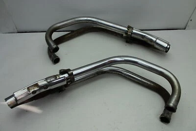 Honda CB750 1979 edición limitada (#394) silenciador de cabezal de escape izquierdo derecho (Tem13 Foto 1 de 4