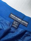Pantalon vintage Abercrombie Fitch pour hommes à rayures bleues moyennes A92 piste jogger an 2000