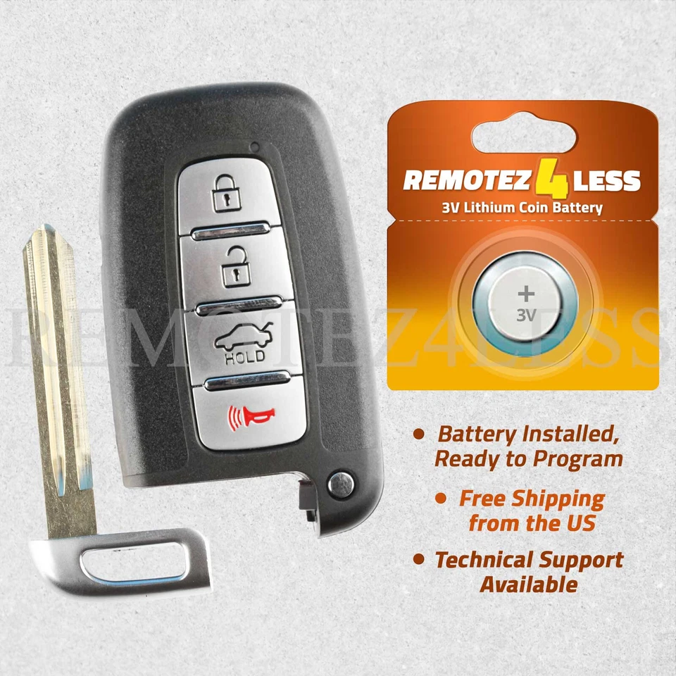 For 2010 2011 2012 2013 Kia Forte Replacement Car Remote Keyless Entry Tip Key Foto 1 de 1