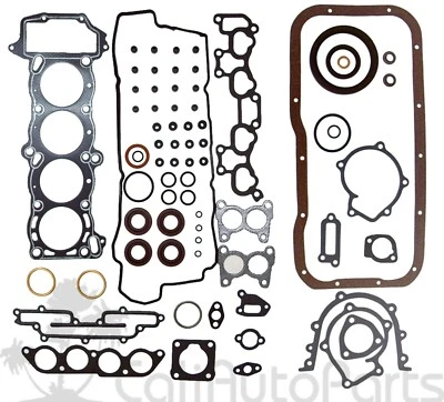 ПОДХОДИТ: ПОЛНЫЙ КОМПЛЕКТ ПРОКЛАДОК ДЛЯ ДВИГАТЕЛЯ 91-94 NISSAN SENTRA NX COUPE 1,6 Л GA16DE DOHC - Изображение 1 из 4