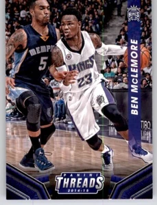 Tarjeta base Kings #16 Threads Ben McLemore NBA PWE 2014-15 - Imagen 1 de 2