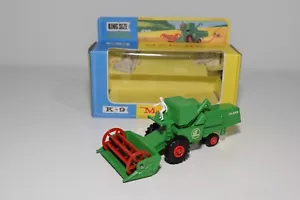 B11 1:43 MATCHBOX KINGSIZE K-9 K9 K 9 COMBINE HARVESTER GREEN MIB RARE! - Picture 1 of 16