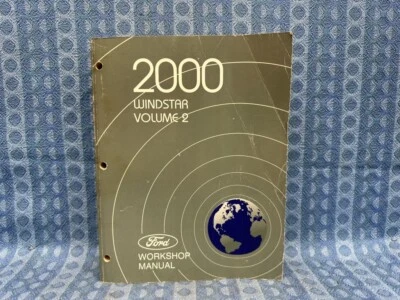 Ford Windstar 2000 OEM manual de servicio/tienda/taller Vol 2 eléctrico y carrocería Foto 1 de 4