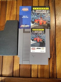 Ferrari Grand Prix Challenge Nintendo NES Manuale Istruzioni Autentico Libretto
