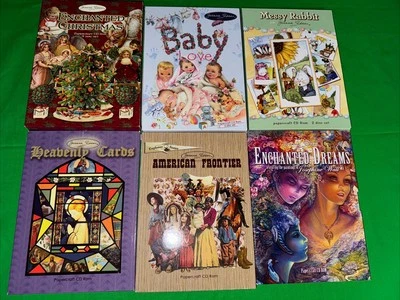Joanna Sheen Bundle  6 X PC Craft CD Roms. Card Making Scrap Booking, Christmas - Image 1 of 2