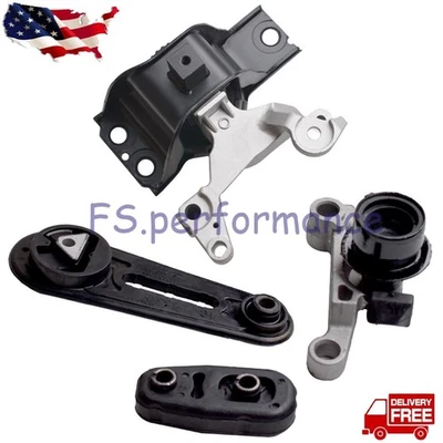Juego de 4 piezas para Nissan Sentra 2007-2012 2,0 L motor CVT automático motor y transmisión Foto 1 de 4