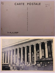 Frankreich Paris La Bourse Postkarte 20er Jahre - Bild 1 von 1