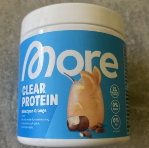 more nutrition clear Protein Morezipan Orange 60g Original und Neu - Bild 1 von 3