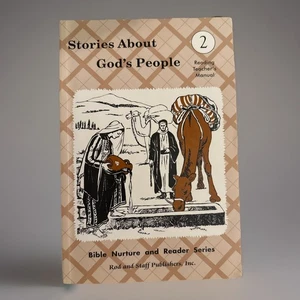 VERY GOOD+ Rod and Staff Grade 2 Stories about God's People Teacher's Manual - Imagen 1 de 1