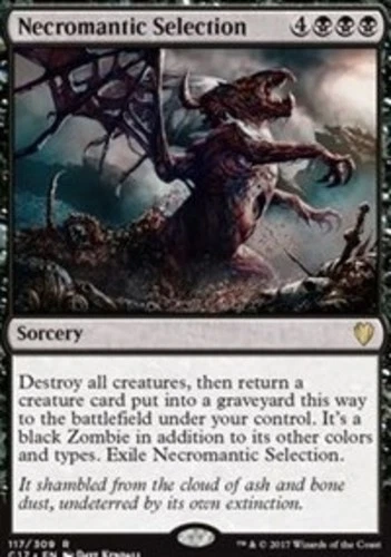 Necromantic Selection - Commander 2017 #117/309 MTG Magic The Gathering - Image 1 of 1