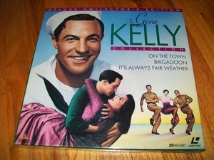 THE GENE KELLY COLLECTION 4-Laserdisc BOXED SET DELUXE COLLECTOR'S EDITION NEW! - Picture 1 of 2