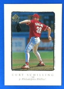 1998 SP Authentic Curt Schilling #151 BASEBALL CARD Philadelphia Phillies - Picture 1 of 2