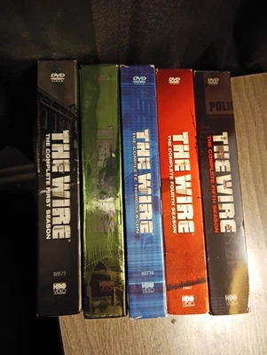 Complete 1-5 Seasons of THE WIRE Complete Series DVD Box Set - Image 1 of 4
