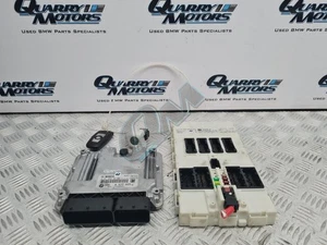 BMW ECU Lockset 1 Series F20 116d EffDyn N47N 2013 Manual 8577625 0281030701 - Picture 1 of 8
