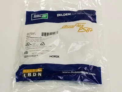 New Belden AX350047 15' UPT, CAT-6 GigaFlex PS6+ Modular Cord - Image 1 of 4