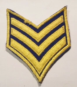 Toppa/spallina militare vintage cucita su autentica distintiva militare - Foto 1 di 6