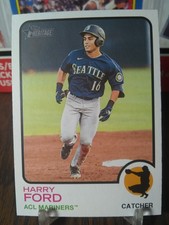 2022 Topps Heritage Minor League Harry Ford RC #123 - Seattle Mariners