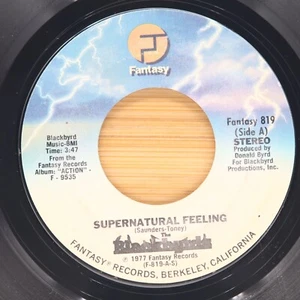 BLACKBYRDS - SUPERNATURAL FEELING / LOOKIN' AHEAD - SOUL FUNK 45 FANTASY - Imagen 1 de 2
