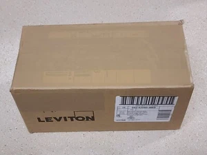 Leviton 42080-4WS 4-Port 1-Gang QuickPort Wallplates w/ Window - White - 25 New - Picture 1 of 4