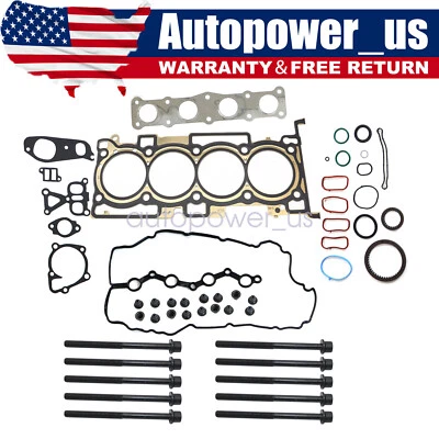 Kit de pernos de junta de culata para Hyundai Santa Fe Sorento Sportage Sonata 2015-19 2,4 L Foto 1 de 4