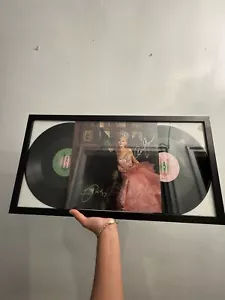 Wicked: The Soundtrack Signed LP by Ariana Grande and Cynthia Erivo Framed - Picture 1 of 5