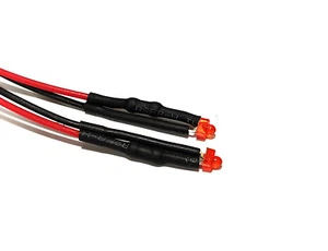 Cavo LED 1,8mm prewired bianco caldo/bianco viola/rosso/verde/giallo/arancione,blu 10/20/50 pz. - Foto 1 di 27