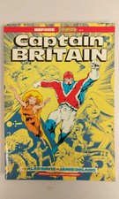 VTG 1988 Captain Britain: Before Excalibur TPB Marvel Comics Paperback 1st Print
