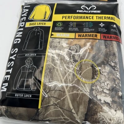 Realtree Performance Thermal L Camo base layer - Image 1 of 4