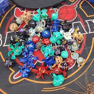 Bakugan Battle Brawlers Lot Of 40 Arena And 2 Storage Cases