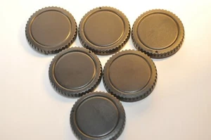 Lot of six 6 GENERIC camera body Dust cap for Canon EOS SLR DSLR Rebel T7 90D 5D - Picture 1 of 5