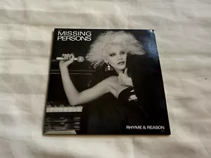 Missing Persons - Rhyme & Reason SHM-CD 2015 Capitol Japan Import 80s OOP RARE - Picture 1 of 3
