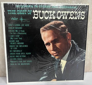 The Best of Buck Owens Capitol 12" Vintage Vinyl LP Record - Imagen 1 de 3