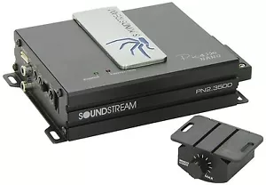 Soundstream Picasso PN2.350D 350 Watt 2-Channel Car Motorcycle Amplifier Compact - Picture 1 of 4