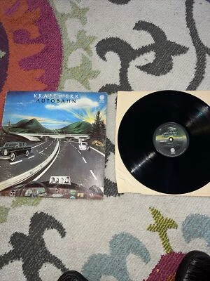 Kraftwerk - Autobahn - Rare USA Black Vinyl LP Phillips 6305 231 stereo 1974 - Image 1 of 4