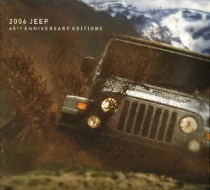 2006 JEEP 65th ANNIVERSARY EDITIONS brochure folder WRANGLER GRAND CHEROKEE 06 - Picture 1 of 1